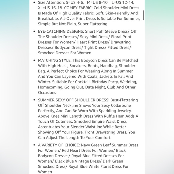 NWT PRETTY GARDEN Women's Off Shoulder Bodycon Short Dress - Picture 9 of 13